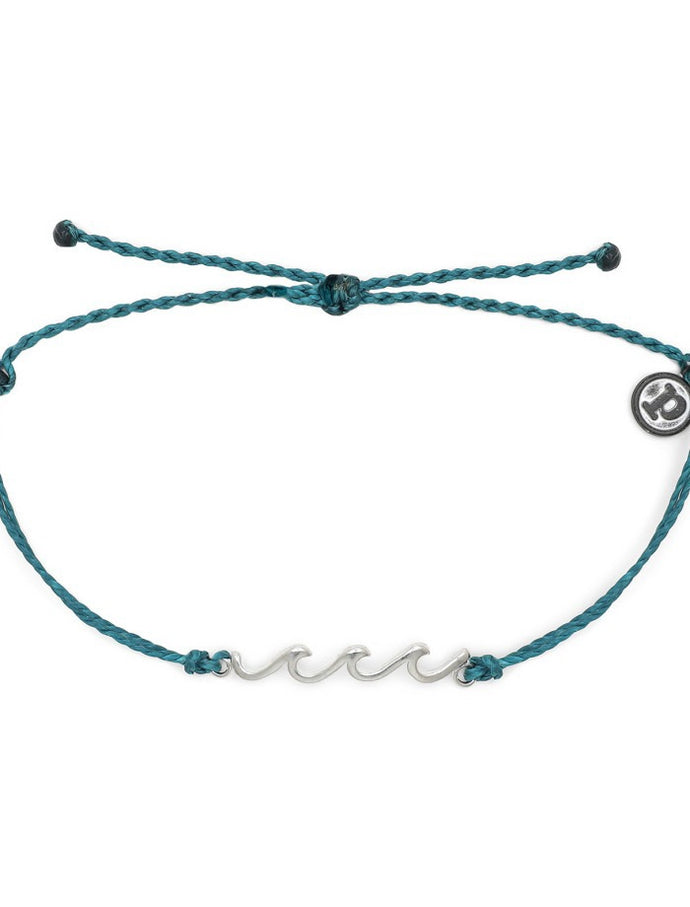 SILVER DELICATE WAVE BRACELET